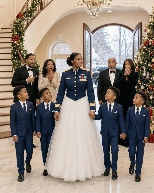 Clara faces her ex-husband Major Adrian Vale at a military gala eight years after their divorce